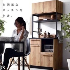 キッチンカウンター　キッチン収納の画像