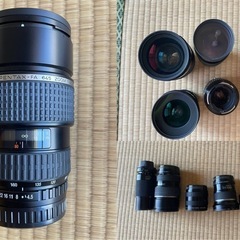 PENTAX 645NⅡとASAHI PENTAX付属品多数の画像