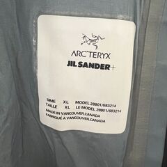 ARC'TERYX (アークテリクス) ×JIL SANDER GORE-TEX PANTS WITH BIB×ジル サンダー ゴアテックス ビブ付きパンツ ブラックの画像