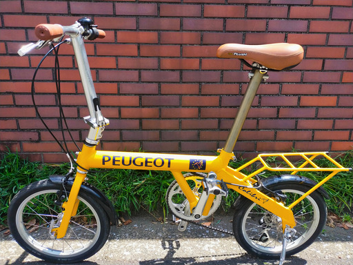 Peugeot - 希少！超美品！プジョー　コリブリ　16インチ　折りたたみ自転車　ミニベロ PEUGEOT プジョー COLIBRI コリブリ 神奈川 ミニベロ bmx風