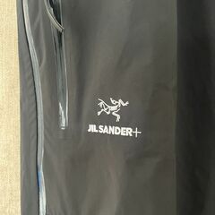 ARC'TERYX (アークテリクス) ×JIL SANDER GORE-TEX PANTS WITH BIB×ジル サンダー ゴアテックス ビブ付きパンツ ブラックの画像