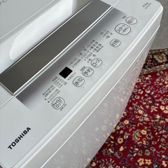TOSHIBA 洗濯機4.5k 2023年製の画像