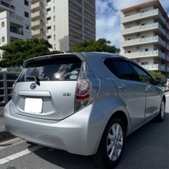H26年式　アクアGブラックレザーセレクション　　　　　　　　車検満タンの画像