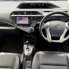 H26年式　アクアGブラックレザーセレクション　　　　　　　　車検満タンの画像