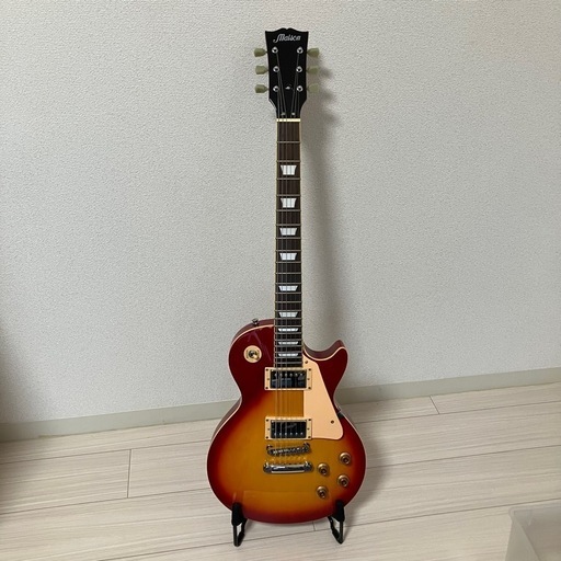 【ギター始めたい方向け】Maison レスポールタイプ エレキギター サンバースト