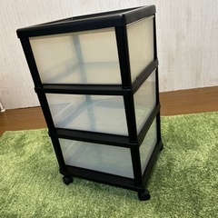 【リユース☆エコちょっぷ】 3段収納　押入れ　クローゼットの画像