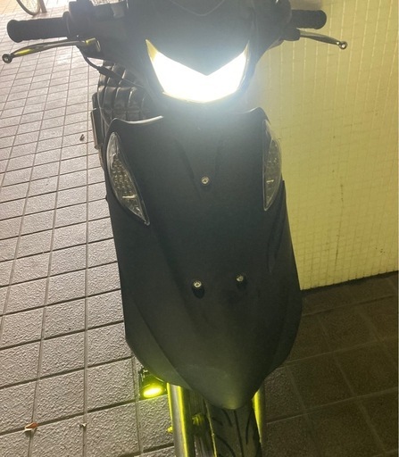 アドレスV125g CF46A規制前 ワンツー 極上フルカスタム車 マットブラック 早期 期間限定出品