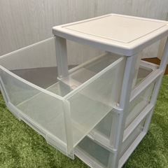 【リユース☆エコちょっぷ】 3段収納　押入れ　小物　下着　衣類　書類の画像
