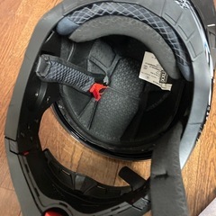 バイク用フルフェイスヘルメットの画像