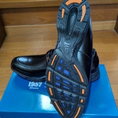 【新品】25.5cm 革靴 走れるビジネスシューズ ニッセンの画像