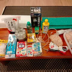 水槽、水槽台、フィルターセットの画像