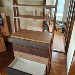 値下げ　NITORI　チェストラック　ランダム2　80LBRの画像