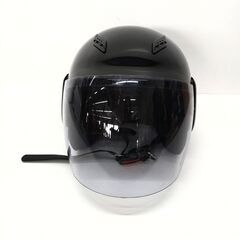 店頭引き渡し 中古 ジェット ヘルメット ブラック 125cc以下 バイクの画像