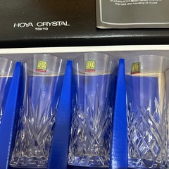 HOYA クリスタル　グラスの画像