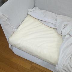 たぶん自作で作られたソファーの画像