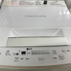 TOSHIBA洗濯機4.5Kg/2018年の画像