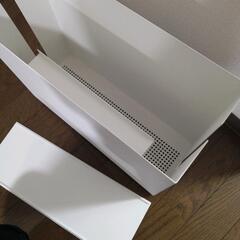 キャスター付　ケーブル収納ラックの画像