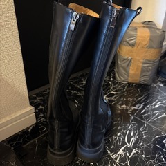 あげます黒ブーツSサイズの画像