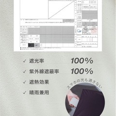 日傘 a.s.s.a  大きい65cmの画像