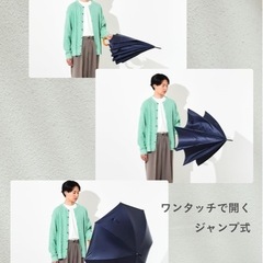 日傘 a.s.s.a  大きい65cmの画像