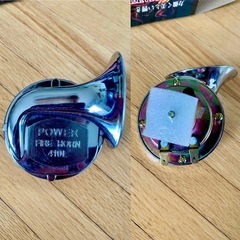 NISCO DR-H777 POWER FIRE HORN パワーファイアーホーン 新品 未使用 訳あり 1個 軽トラ 箱バン 商用車 軽自動車の画像