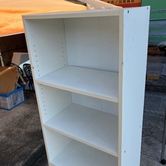5段　カラーボックス　大きい　白　ホワイト　家具　インテリア【横60奥35高181】の画像
