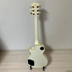 【ギター始めたい方おすすめ】K-GARAGE レスポール エレキギター アルペンホワイトの画像