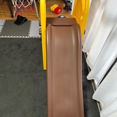 子ども用滑り台　バスケットゴール・ボール付きの画像