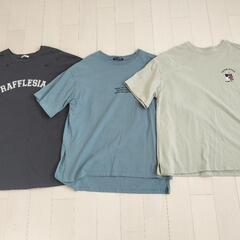 レディース服9点セット ユニクロ JaVa AMERICAN HOLIC Tシャツ デニム ワンピース ロングTシャツ ヘンリーネック キャミソール 半袖 白 ベージュ ジーンズ ホワイト の画像