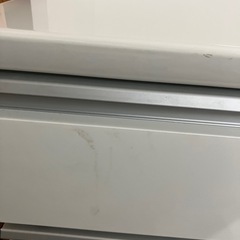 O 2508-416  食器棚 上下分割可能 固定ネジあり キズ 汚れありの画像
