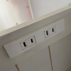 美品 ニトリ 収納付き シングル ベッドフレームの画像