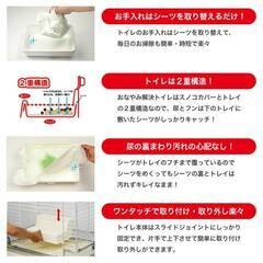 キレイがつづく、うさぎ用システムトイレの画像
