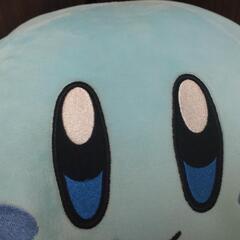 星のカービィ マルチカラー BIG ぬいぐるみ ブルー　約35cm
の画像