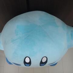 星のカービィ マルチカラー BIG ぬいぐるみ ブルー　約35cm
の画像