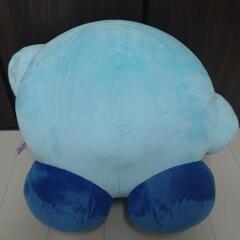 星のカービィ マルチカラー BIG ぬいぐるみ ブルー　約35cm
の画像