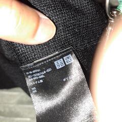 UNIQLOタートルネック黒の画像