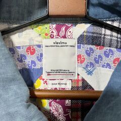 VISVIM ビズビム 2023ss PURSER DECK JKT 天然染料 ジャケット ヴィンテージ ダメージ加工 0123105013023 サイズ4の画像