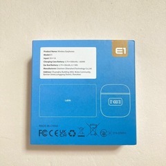 ⭐️E1 True Wireless Earbuds ブルートゥースイヤホン 新品⭐️の画像