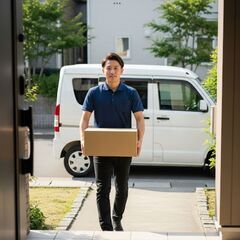 配送ドライバー／月収35万以上可能／年齢・経験不問／自分のペース...