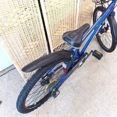 ジュニアサイクル 24インチ DRIDE S3 青 6段変速 asahi 自転車 子供用自転車 キッズサイクル 札幌 西野店の画像