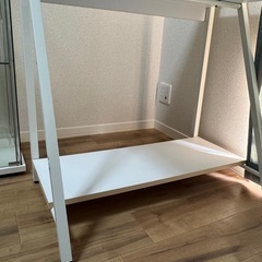 デスク　ホワイト　美品の画像