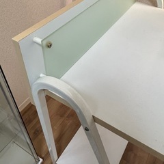 デスク　ホワイト　美品の画像