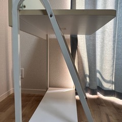 デスク　ホワイト　美品の画像