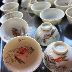 昭和の食器　お猪口　　ご飯茶碗　湯呑みの画像