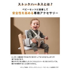 STOKKE Tripp Trapp Baby Set &ハーネスの画像