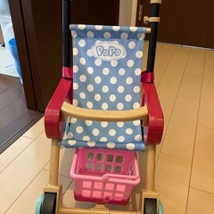 ベビーアライブ　ぽぽちゃんベビーカー　セットの画像