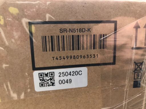 【ジャングルジャングル石津店】　未使用品！！　炊飯器　おどり炊き　パナソニック　SR-N518D　2025年製　新生活 堺市 堺区 西