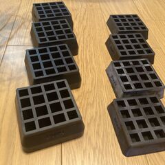 洗濯機脚かさ上げゴムマット4P x2セットの画像
