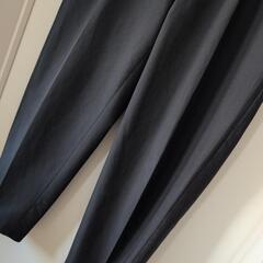 ① 男性用　パンツ　黒の画像