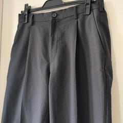 ① 男性用　パンツ　黒の画像